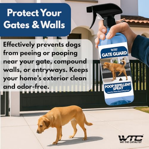 Image of WTC Gate Guard Dog Poop & Pee Repellent Spray, Keep Your Entrance Clean & Poop-Free! 500 ML