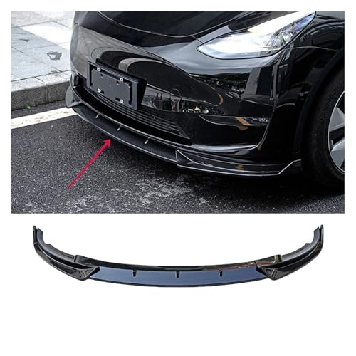 Lèvre pare-chocs avant pour Tesla Model Y protège le spoiler ABS