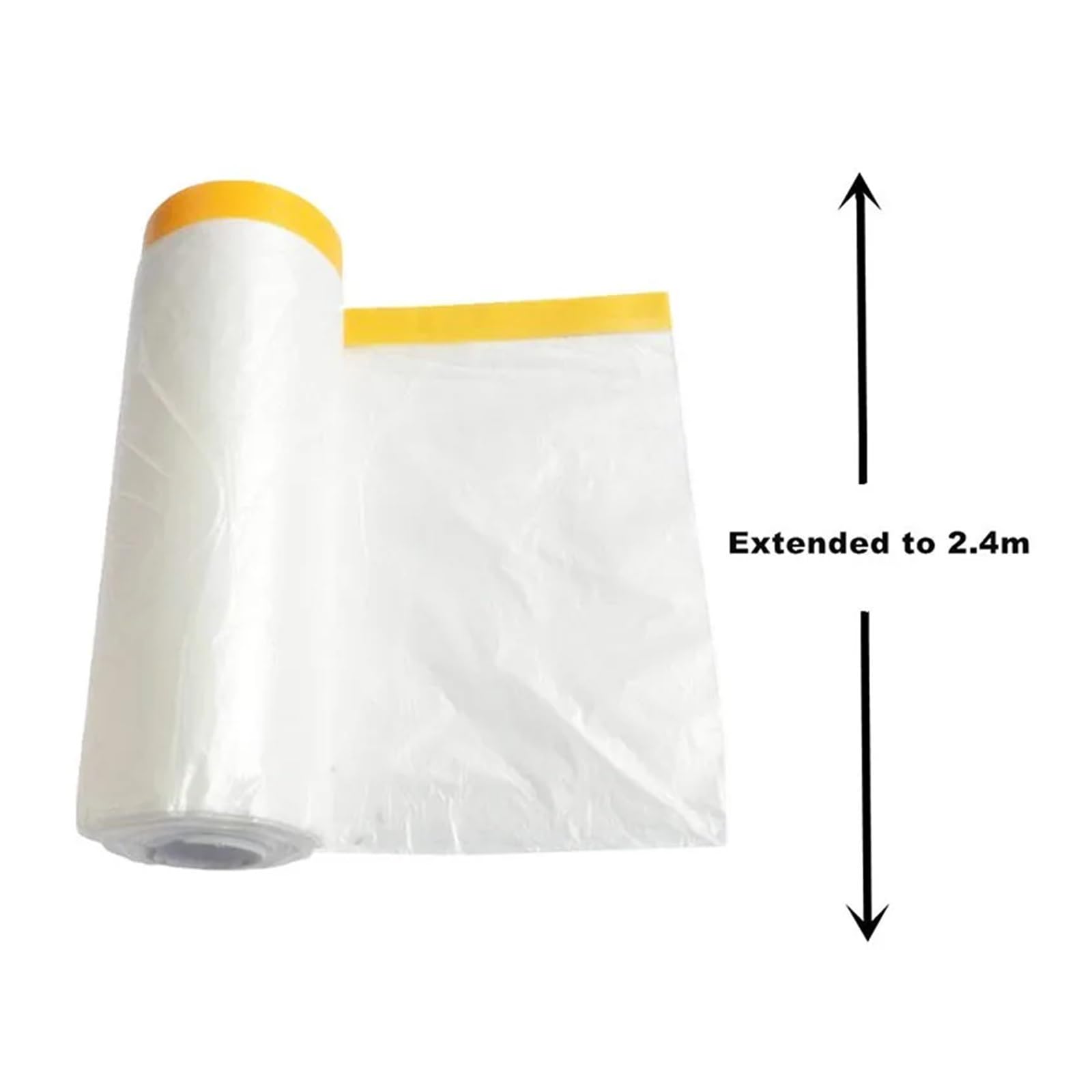 Película adhesiva de pintura for coche, cubierta protectora for decoración muebles sala estar, automóvil, paño plástico Dus, 4 Uds para Muebles(150cm*20m)