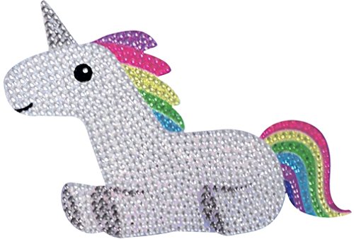 Iscream Colorful 'Magical' Greeting Card With Removable Rhinestone Unicorn Decal And Envelope #TOP1