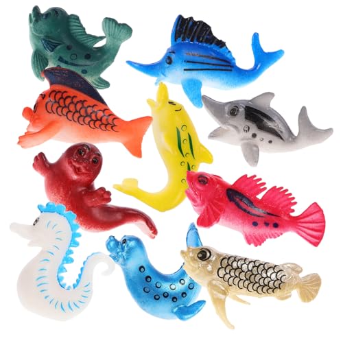Ipetboom 10 Piezas Figuras Animales Marinos Realistas Juguetes Educativos para Decoración Pastel Fiesta Enseñanza Ipetboom 10 Piezas Figuras Animales Marinos Realistas Juguetes Educativos para Decoración Pastel Fiesta Enseñanza