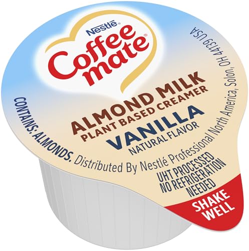 Coffee-mate Plant Based Almond Milk Vanilla Creamer Singles, 50 Count - image 3