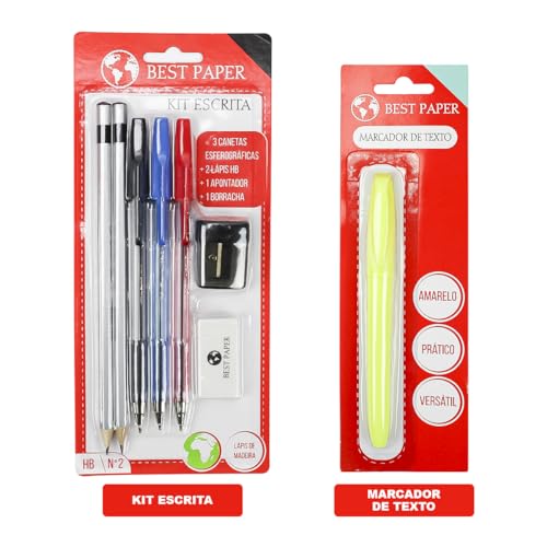 Kit Lista de Material Escolar - Ensino Fundamental 02