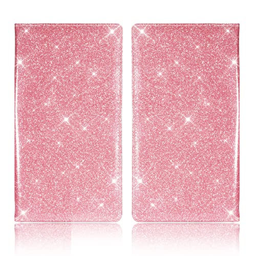 Image of TOURSUIT Car Registration & Insurance Card Holder, Glitter Pink