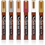 Chalk Ink Chalk Markers - Professional Fine Tip Chalkboard Markers - Quick Dry Long Lasting Colors - Wet Wipe...