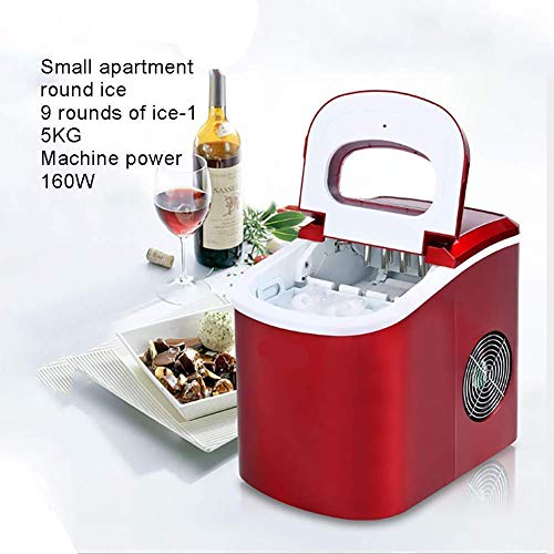 Máquina de Hielo Compacta 10kg/Hora Ice Cube Maker miniatura 4