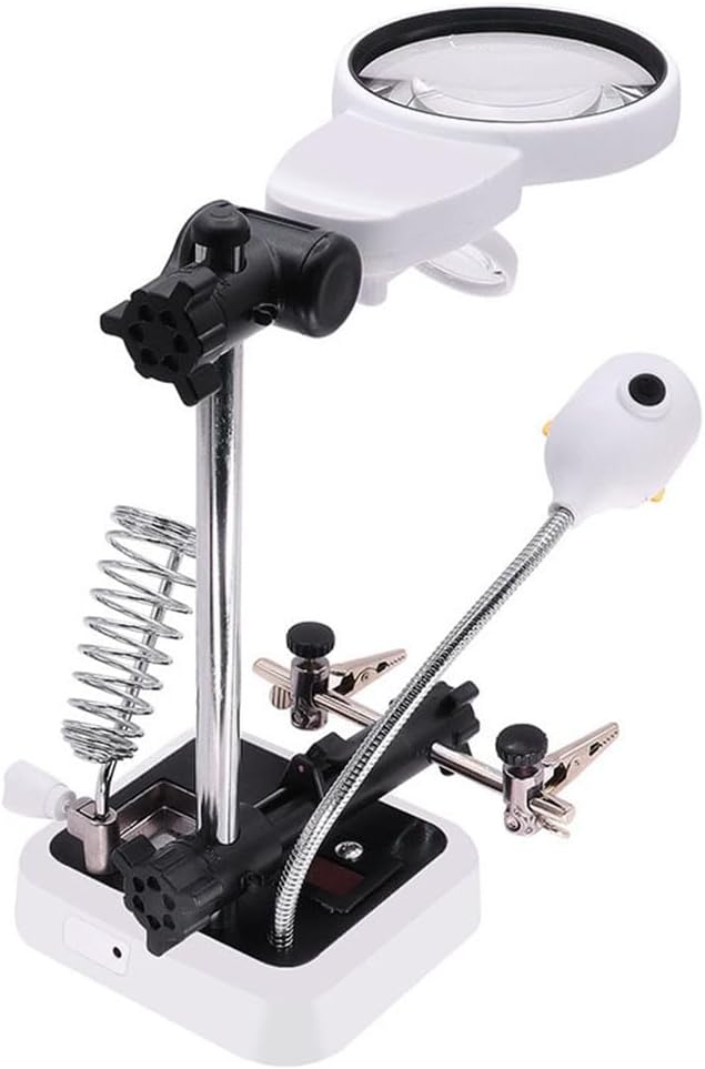 Circuit Board Welding Mobile Phone Electronic Instrument Maintenance Auxiliary Clamp Magnifying Glass