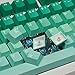 XVX Green Keycaps, Double Shot PBT Gradient Keycap Set, Cherry Profile Custom Keycaps, for Mechanical Keyboards, Full 132 Key Set, US and UK Layouts