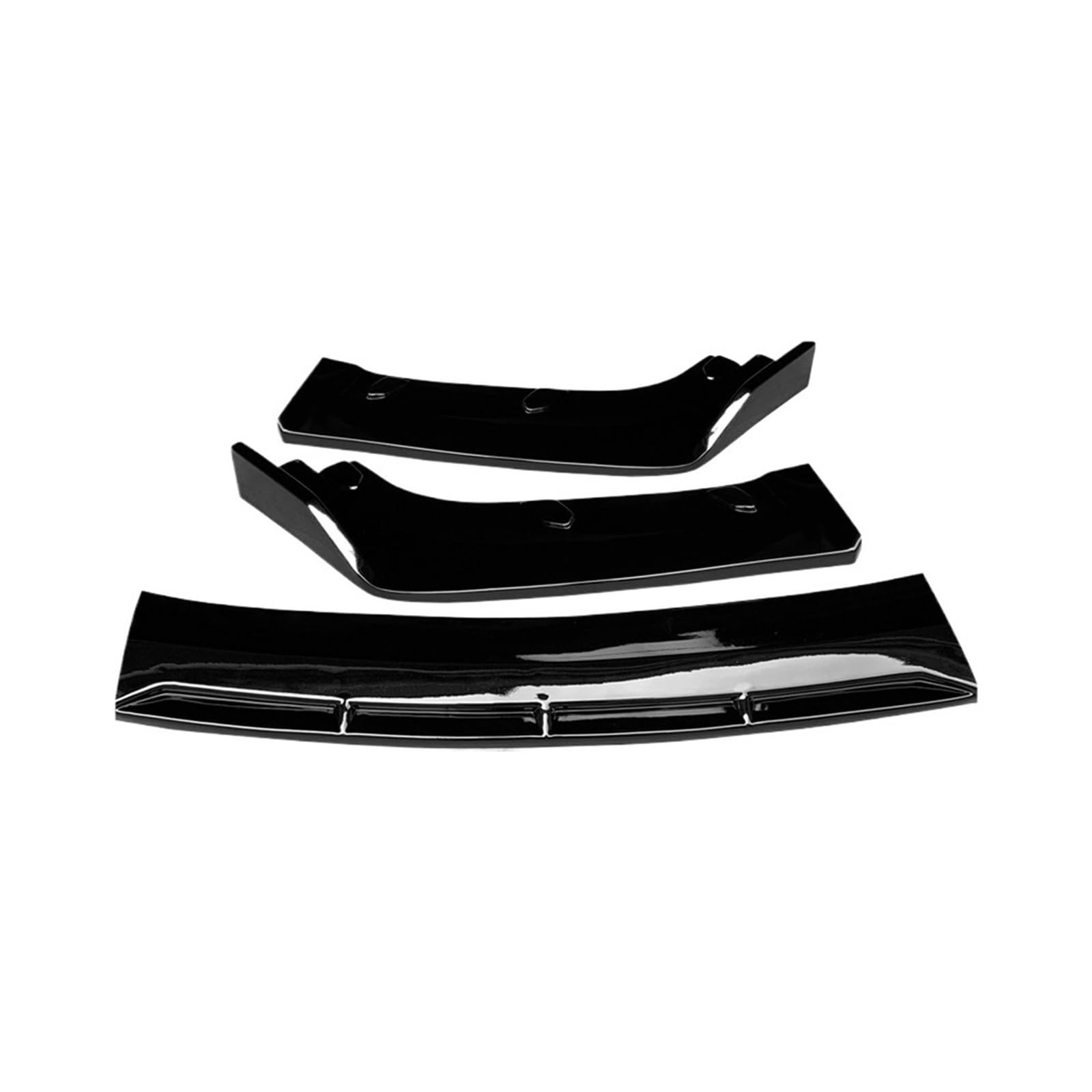 Car Front Bumper Lip Body Kit Chin Spoiler Diffuser Guard Accessories Carbon Fiber Look ABS Compatible for Lexus GS 2016-2020(Gloss Black)