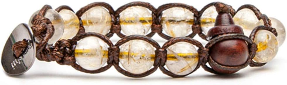 Tamashii - BRACCIALE TAMASHII GOLD RUTILATED BHS900-251 | Gioielli