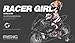 Meng Model MNGSPS-084 1:9-Biker Girl (Resin) Scale Model kit, Unpainted