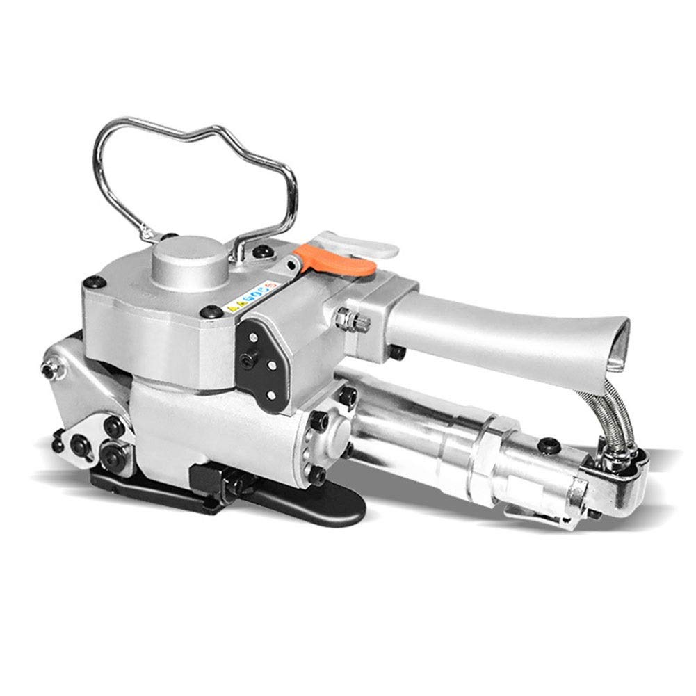 Tendireggia Pneumatica da 0.5 A 0.7Mpa Tendireggia Manuale in Acciaio A Combinatio Macchina per Strisce pneumatiche 1/2 "-3/4" PP e Pet 13-19mm Pneumatic Strapping Tool