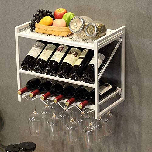 Verre de vin protégé et rangé grâce au rack suspendu LWX