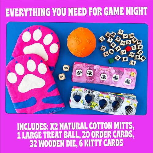 The Cat Mitt Game juego de mesa para 7+ años miniatura 4