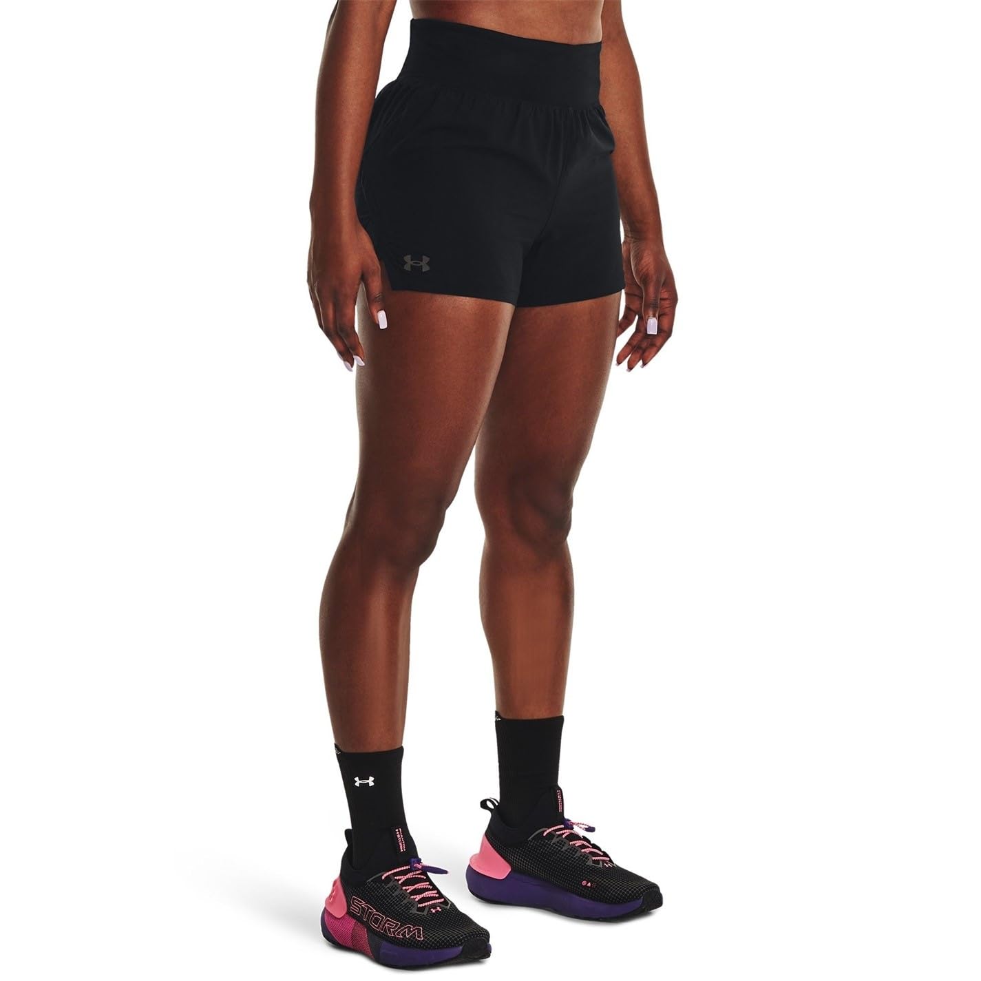 Under Armour Run Stamina 3In Short de Running Femmes Black