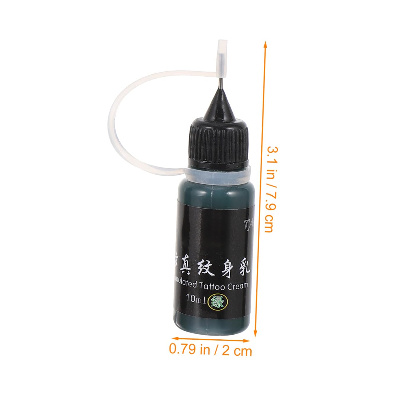 Kit de 5 Botellas de Tinta de Tatuaje Temporal de 10ml Cada, Líquida y Semipermanente, Adecuado para Principiantes y Mantiene Diseños Semana