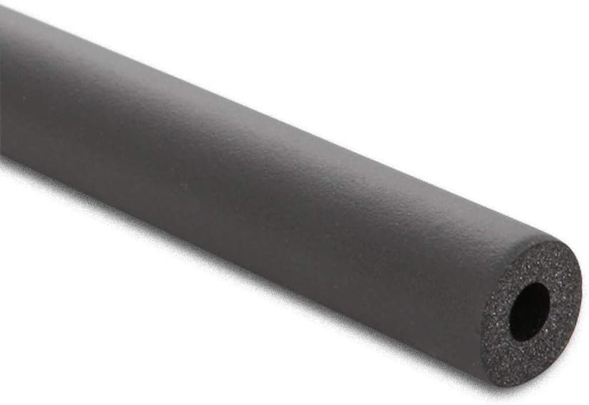 1 Inch ID Black NBR Insulation Pipe Foam Thermal Plumbing Tubes, 6 Feet
