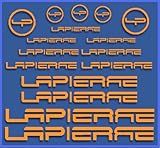 Diseño exclusivo Ecoshirt K3-3AOD-MR49 Pegatinas Lapierre Dr1057 Vinilo Adesivi Decal Aufkleber Клей MTB Stickers Bike, Naranja