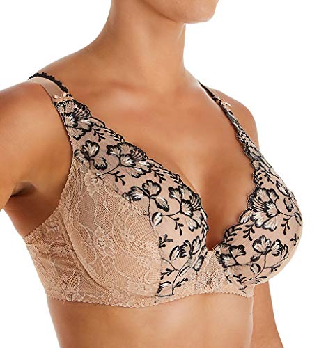 AUBADE, Soutien-gorge triangle, Bretelles réglables, POESIE D'ORIENT, Beige, 90D, OB12