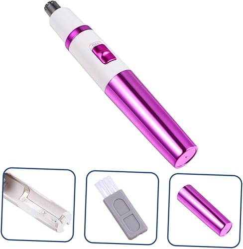 Miniatura 9 de POPETPOP 2 piezas de recortadora de vello de nariz, afeitadora de pelo de nariz, afeitadora de pelo para la nariz, máquinas de afeitar para hombres,