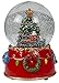Produktbild Christmas Paradise Weihnachts-Deko Schneekugel mit Mechanischer Spieluhr Dekoration 15cm Bunt Design mit Weihnachtsbaum