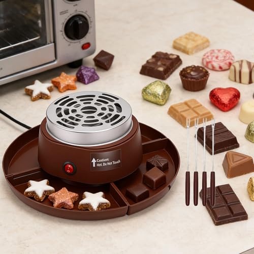 Máquina Eléctrica 2 en 1 para Smores y Fondue Tisch miniatura 2