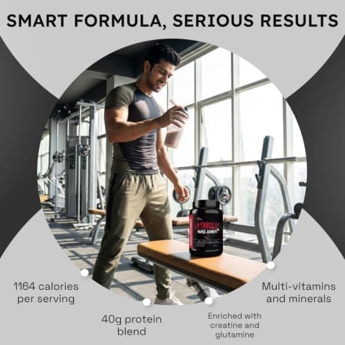 Image of Anabolic Mass Gainer 1kg Rabri Kulfi