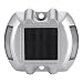Produktbild Solar Power Step Lights Casting Aluminium wasserdichte Lampe Wireless LED für Outdoor-Garten Gehweg Hinterhof Pathway(Weiß)