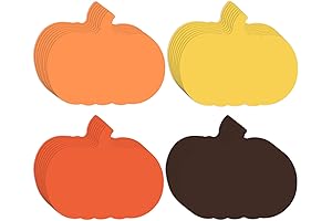 MixTeach Pumpkin Cutouts: Classroom and Crafts Essential