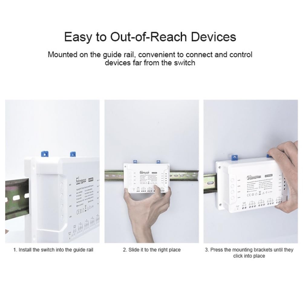 4 Canali Smart WiFi Interruttore 4 Gang Casa intelligente telecomando Interruttore della luce AC85-250V