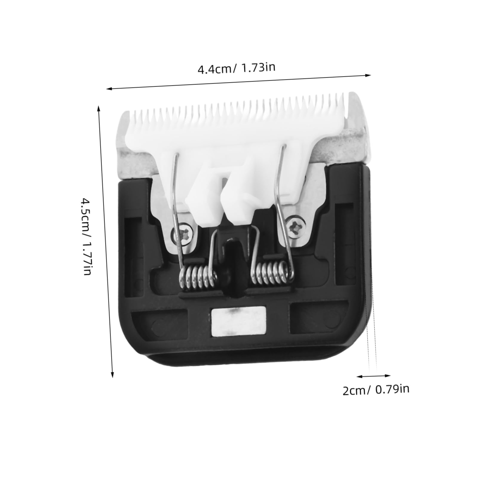 BIUDECO Ergonomic Design Pet Hair Trimmer Blades Dog Grooming Detachable Electric Scissor Head