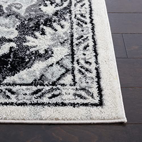 Tapete decorativo SAFAVIEH 8x10 Ivory y Negro miniatura 3