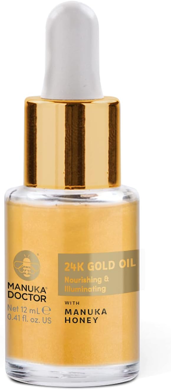 24K Gold and Manuka Honey Face Oil