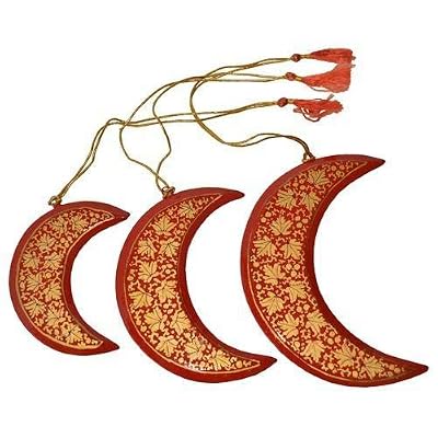 Baba Art and Crafts Handmade Christmas Ornaments Handmade Christmas Baubles Handmade Paper Mache Shatterproof Handcrafte