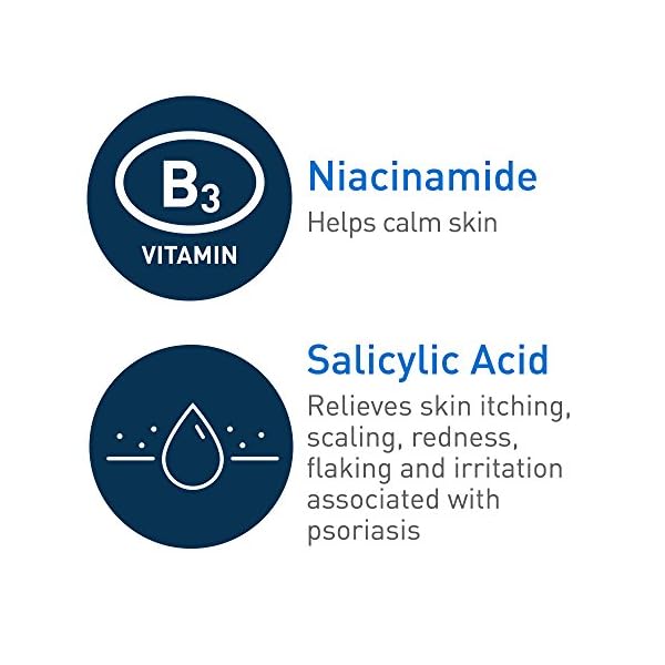 CeraVe-Moisturizing-Cream-for-Psoriasis-Treatment-8-Oz-With-Salicylic-Acid-Urea-for-Dry-Skin-Itch-Relief-Fragrance-Free CeraVe Moisturizing Cream for Psoriasis Treatment | With Salicylic Acid for Dry Skin Itch Relief & Urea for Moisturizing | Fragrance Free & Allergy Tested | 8 Oz