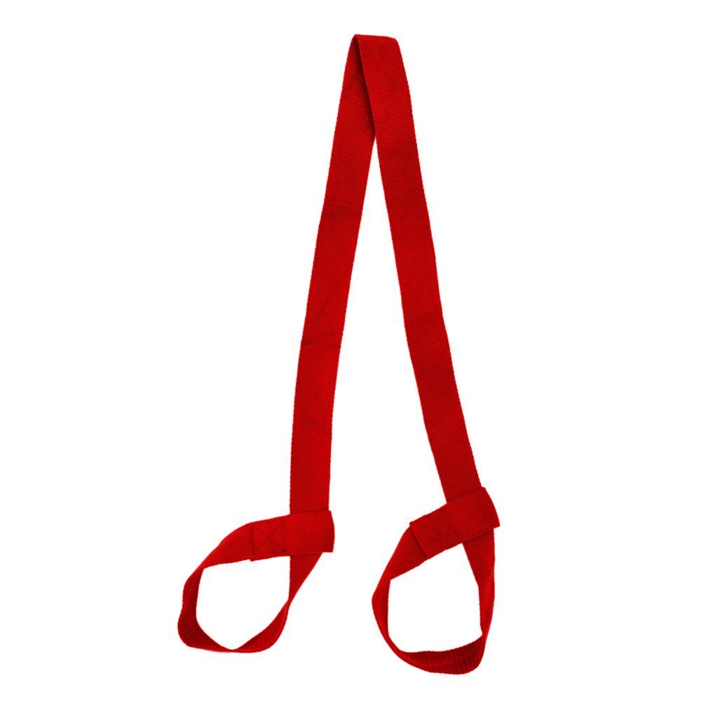 Wannge Red Durable Yoga Mat Harness Strap Sling, Yoga Mat Carrying Strap