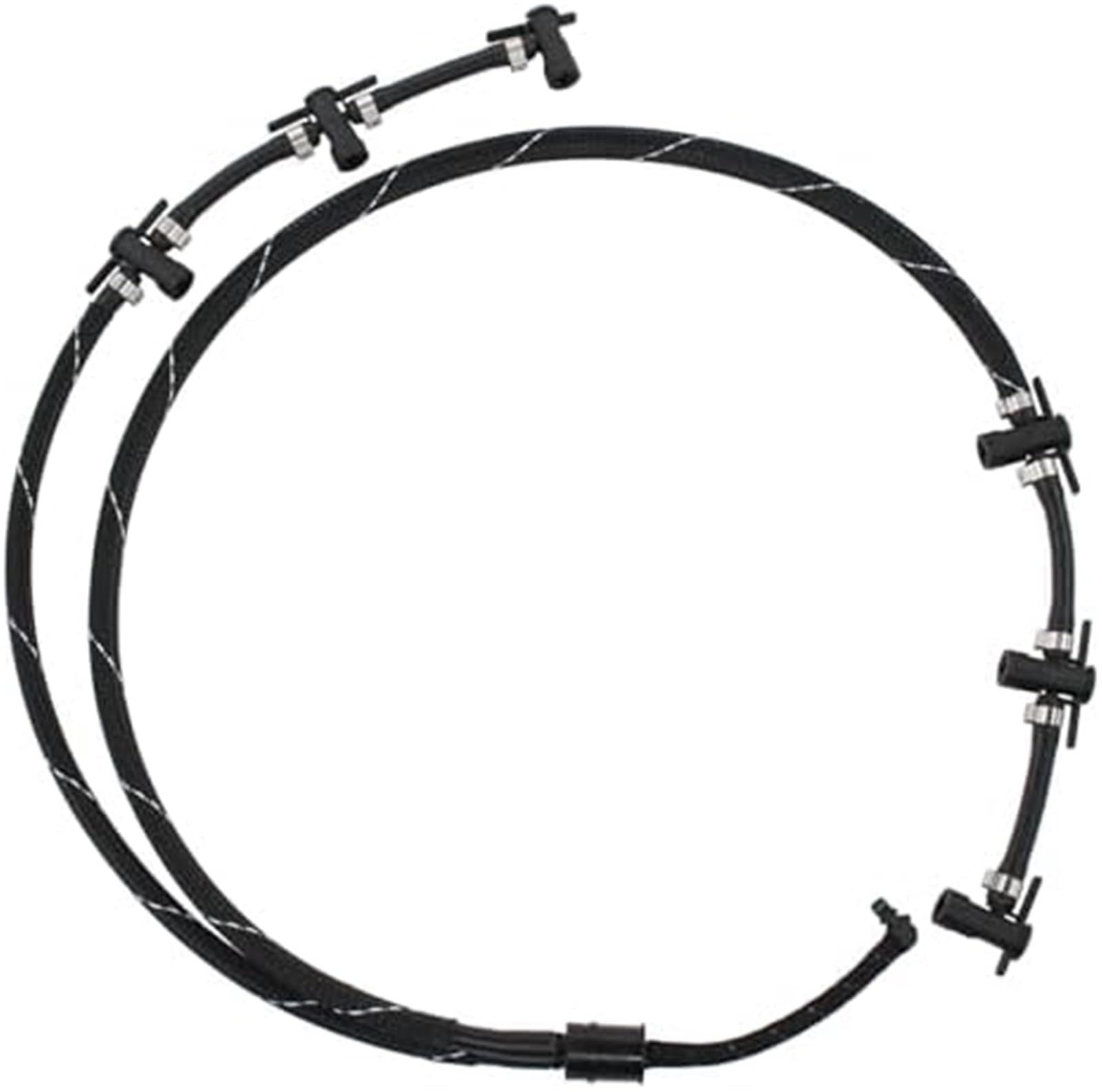 Tuyau de retour trop-plein fuite carburant diesel, pour, pour A4, pour A5, pour A6, pour A7, pour A8, pour Q7, pour Q5, pour Vw, pour Toua-reg 3.0 Tuyau de retour de carburant diesel
