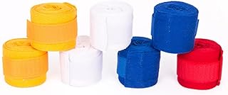 BESPORTBLE Faixa De Mão De Boxe 1 Par De Bandagens Elásticas Bandagem De Boxe Fitness Kickboxing Bandagem De Mão Para Cinto De Karatê Faixa De Mão Para Bolsa De Boxe Alça De Mão Protetor De