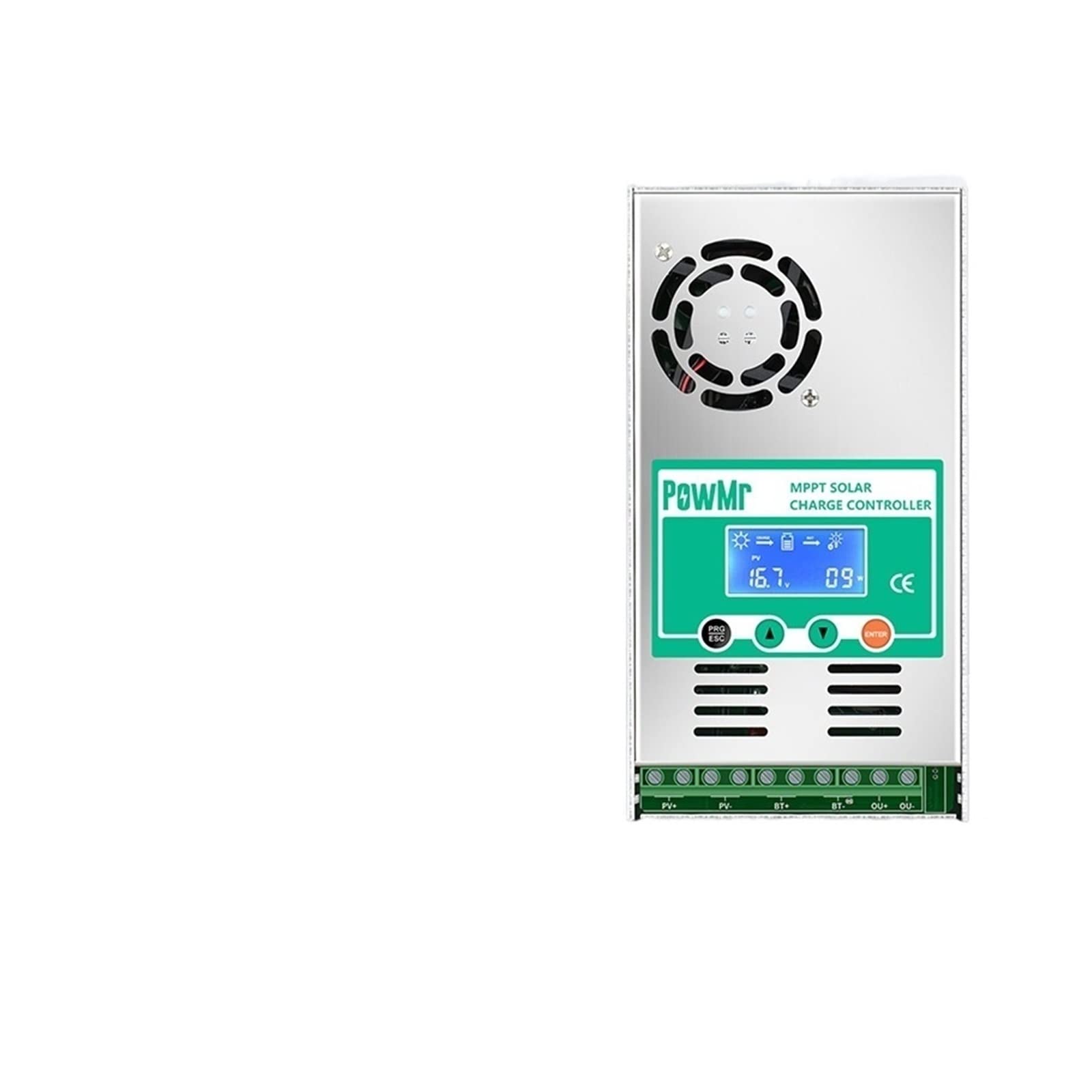 Contrôleur de charge solaire, Contrôleur Solaire MPPT 60A 12V-48V Système De Contrôle De Stockage D'énergie Domestique Photovoltaïque RV