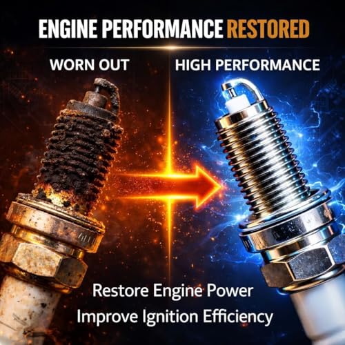 CCTECHMASS Iridium Spark Plugs, 6-Pack - Compatible with 2006-2015 Lexus IS250 IS350 GS350 GS450h 2.5L 3.5L V6 by CCTECHMASS - Used condition - Image 7