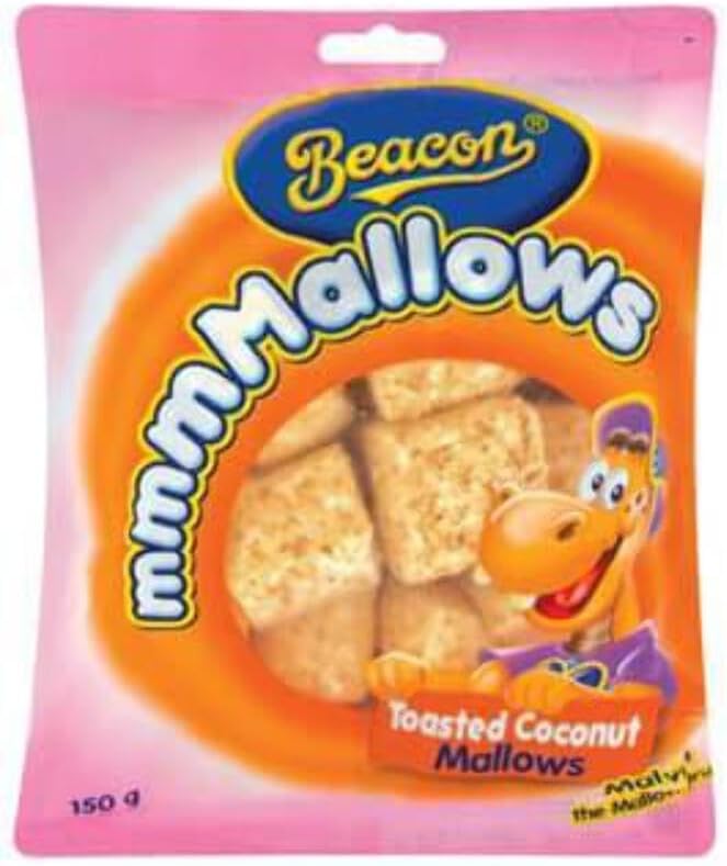 Beacon Marshmallows Toasted Coconut 150g
