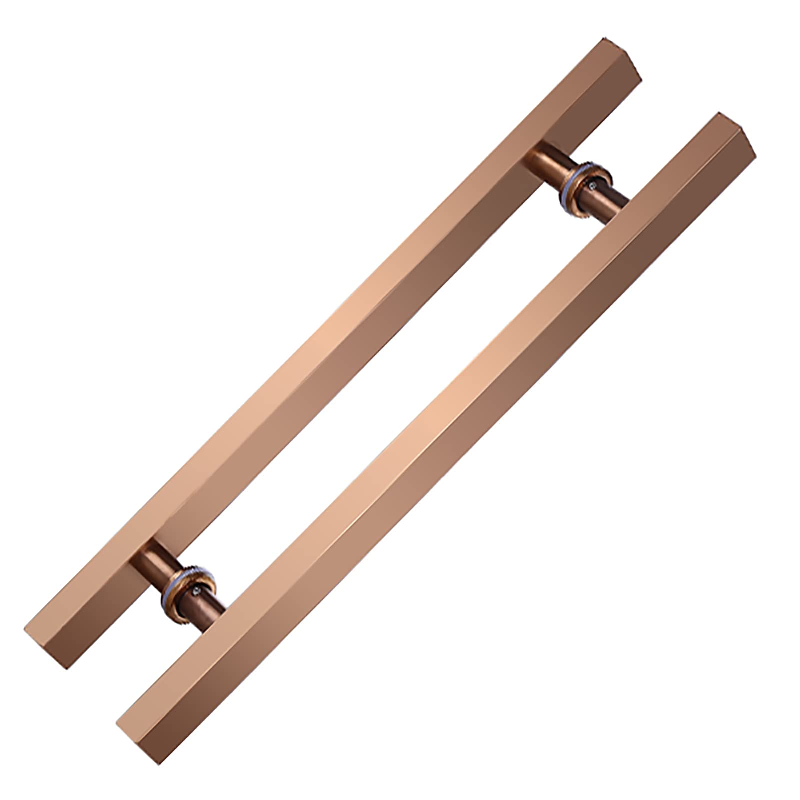 Gthtuhfd Pink 24 Inch Sliding Barn Door Handle With Smooth Surface, Glass Wood Door Entry Pull Handle For Interior Exterior Door Pull Push/Gray/80Cm Length|50Cm,-100Cm Length|70Cm Ctoc