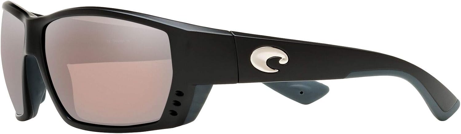 Costa Del Mar Men's Tuna Alley 580p Rectangular Sunglasses
