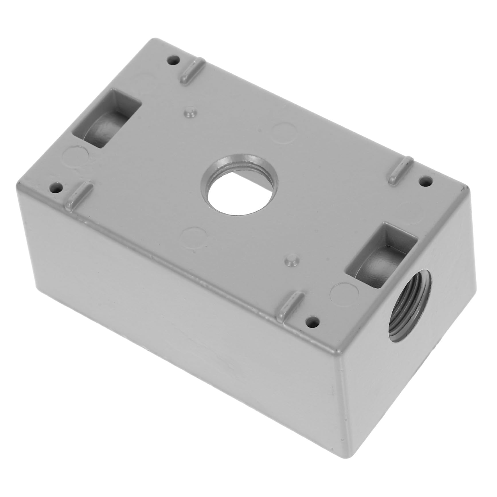 Uonlytech 2 Piezas Caja Impermeable Para Exteriores Cubierta Para Enchufe De Cable Conector De Cable Impermeable Enchufe Exterior Enchufe Impermeable Enchufe De Aleación De Aluminio