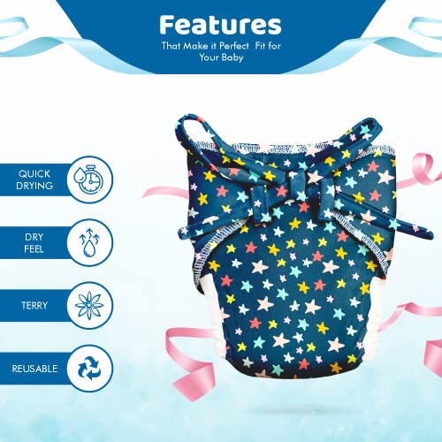 Image of CLOTH NAPPY PACK OF 2 (FLORESCENT & SHEEP)