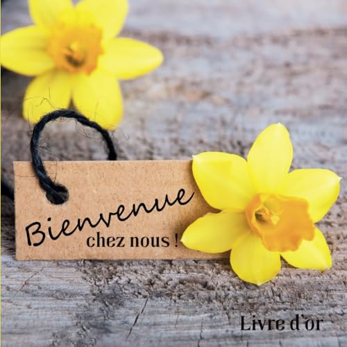 livre Bienvenue Chez Nous !: Livre d'or Location Saisonnière Airbnb, Gîte, Hôtel, Maison d'Hôte, Location Vacance à la Campagne, Montagne, Mer | Livret de ... type d'Hébergement Touristique | 100 Pages