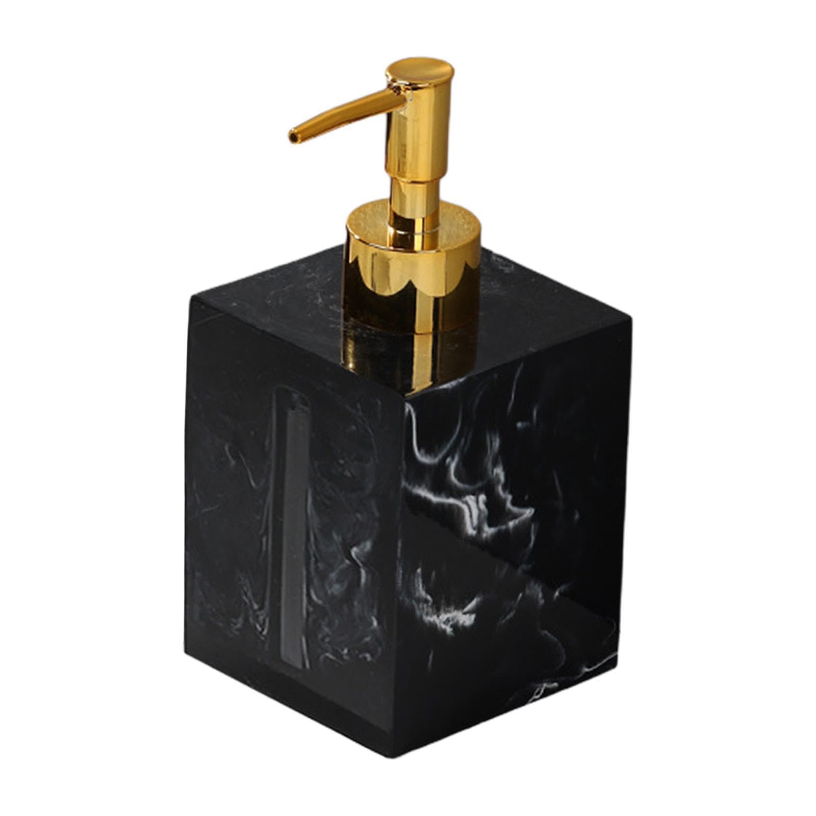 TWISAXC Durable Liquid Pump Bottle Countertop Dispensers 400ml Construction For Reliable Soap Dispensing Solutions Hand Soap Dispenser Kitchen Bathroom, 400ml Black