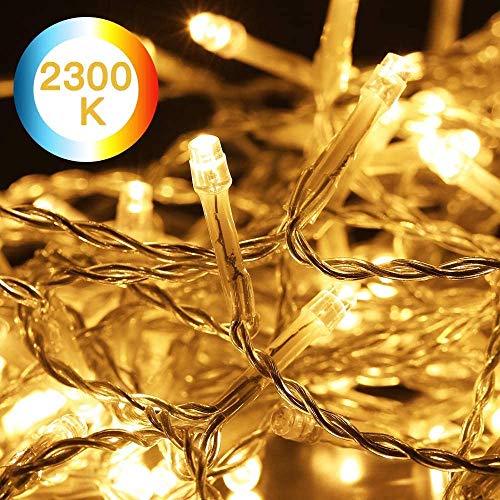 Avoalre 100 m lichtsnoer met 1000 leds, kerstverlichting, IP44 waterdicht, outdoor lichtketting, 8 modi met geheugenfunctie, warm wit, lichtsnoer voor Kerstmis, tuin, feest, verjaardag, bruiloft - Image 6