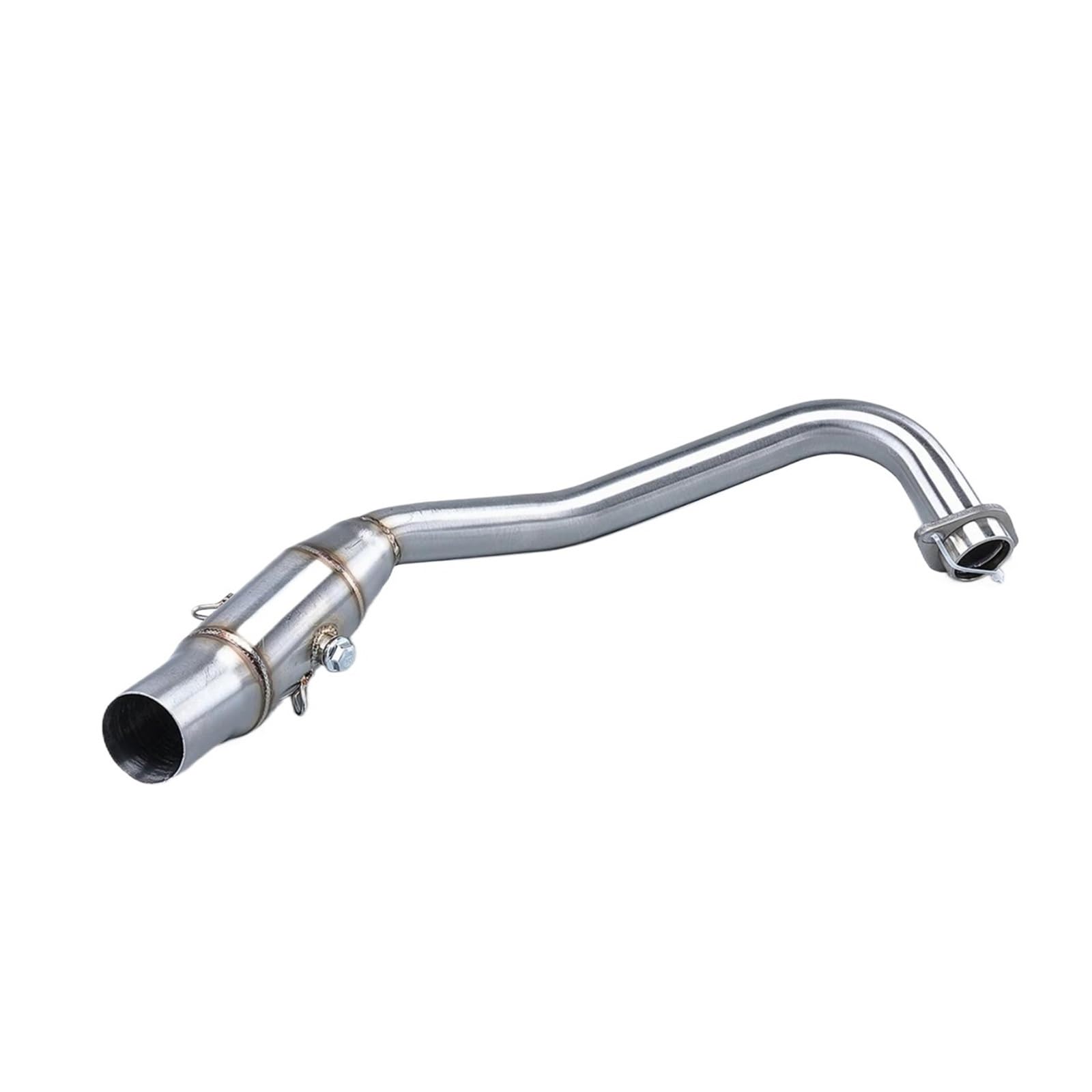 Tubo de escape acero inoxidable forza 350 con silenciador modificado nss350 7
