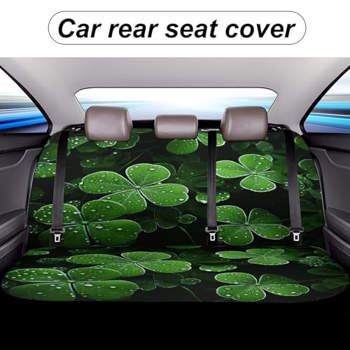 Funda de asiento trasero de coche para evitar pelos de perro y suciedad universal 5